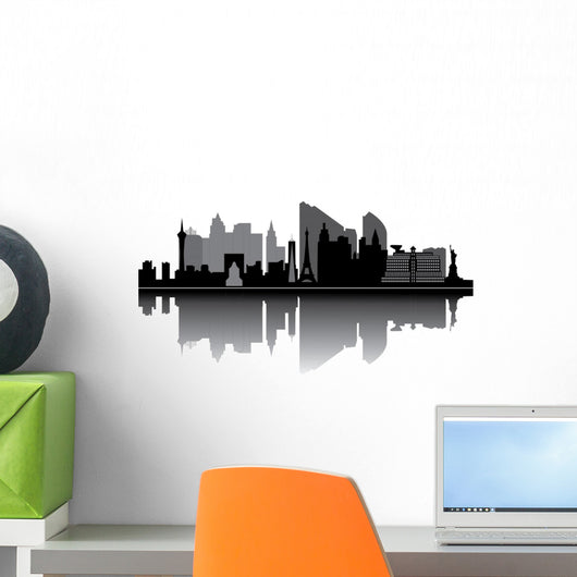Las Vegas Skyline Wall Decal