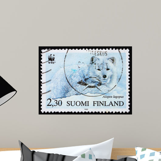 Postage Stamp Finland 1993 Wall Decal