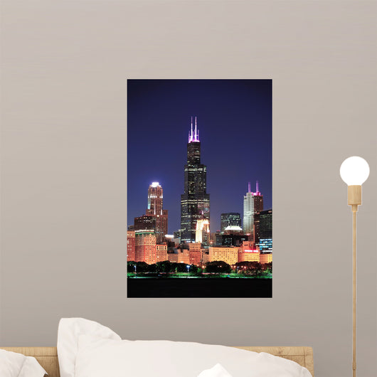 Chicago Willis Tower Wall Decal