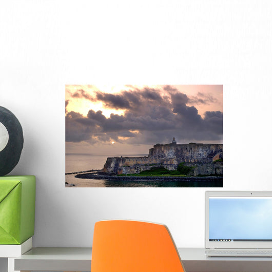 Puerto Rico Lighthouse Wall Decal