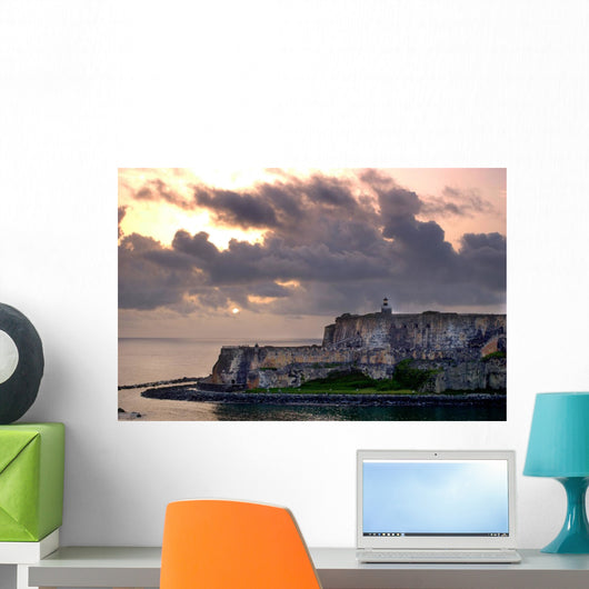 Puerto Rico Lighthouse Wall Decal