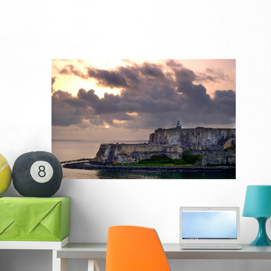 Puerto Rico Lighthouse Wall Decal