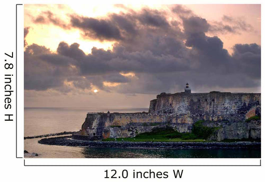 Puerto Rico Lighthouse Wall Decal