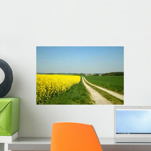 Feldweg 02 Wall Decal