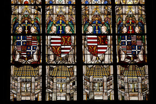 Religious Stained Glass Window 2 Wall Decal