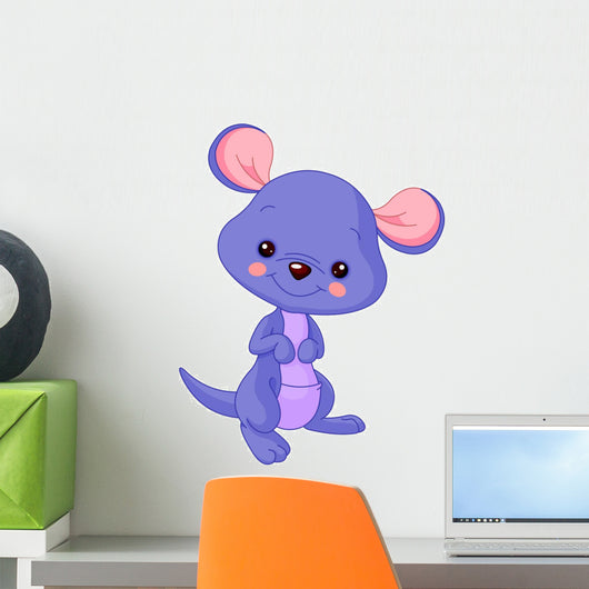 Fun Zoo Kangaroo Wall Decal