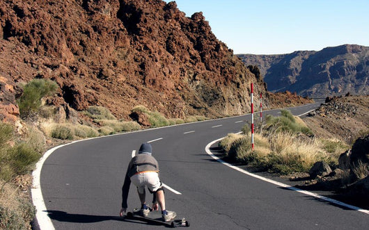 Downhill Skating Wall Decal