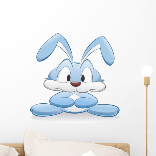 Cartoon Bunny Wall Decal