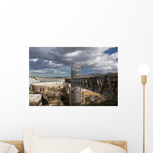 Elevator To Lookout Wall Decal