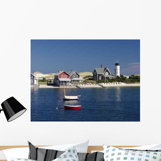 Houses Sea Wall Decal