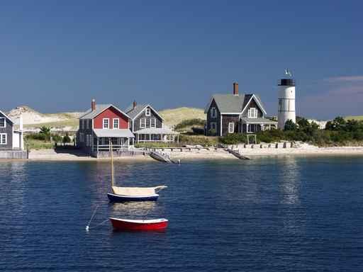 Houses Sea Wall Decal