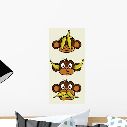 See No Evil Hear Wall Decal