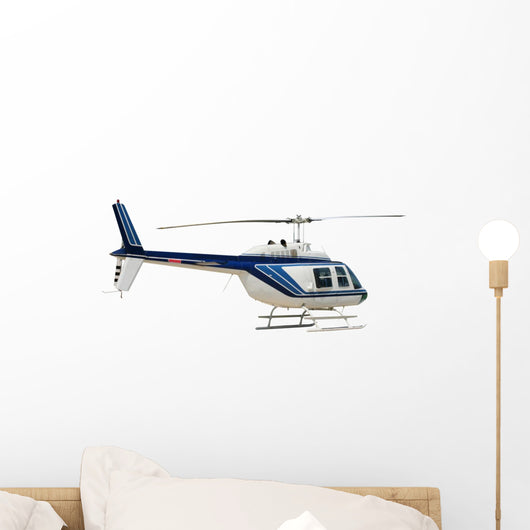 Helicopter Wall Decal