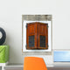 Wood Window Panels Wall Decal