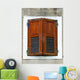 Wood Window Panels Wall Decal