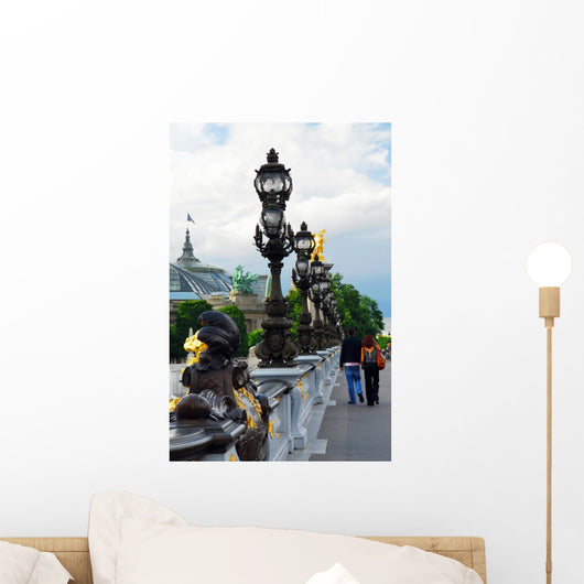 Alexander Third Bridge Paris Wall Decal