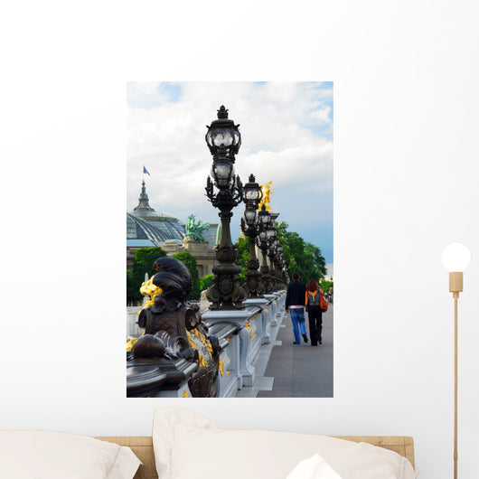 Alexander Third Bridge Paris Wall Decal