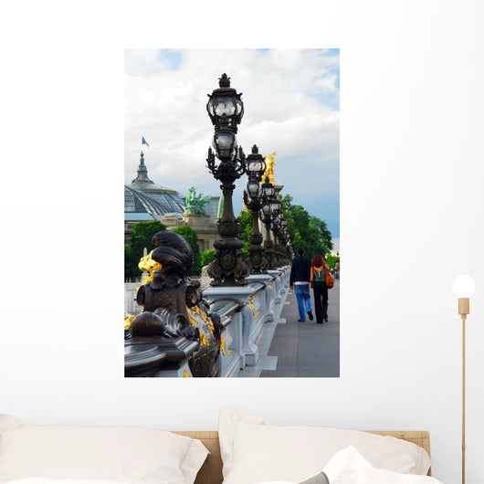 Alexander Third Bridge Paris Wall Decal