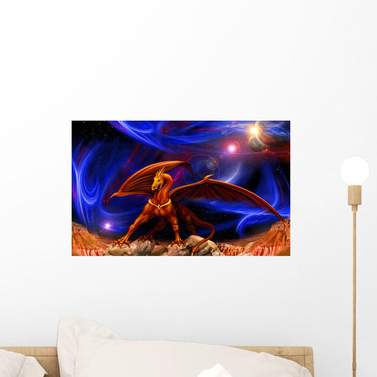 Dragon Space Wall Decal
