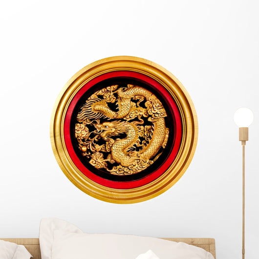 Low Relief Engraving Image Wall Decal
