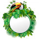Tucano Sfondo Giungla-Toucan Jungle Wall Decal