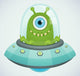 Ufo Alien Wall Decal