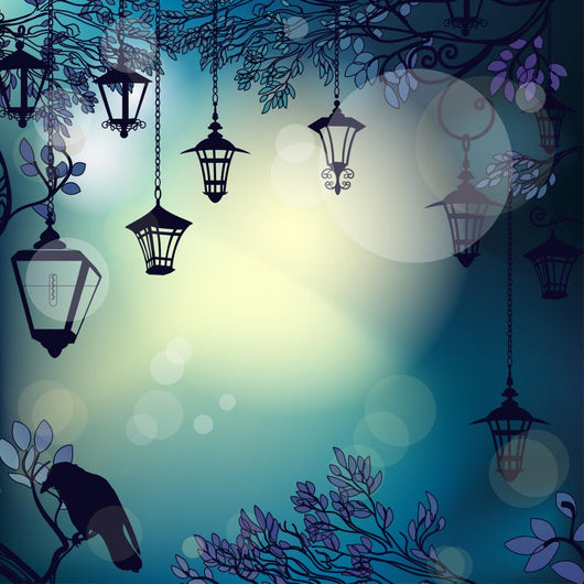 Mystic Night With Tree Wall Decal