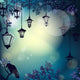 Mystic Night With Tree Wall Decal