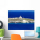 Ocean Bay with White Cliffs Island Wall Decal