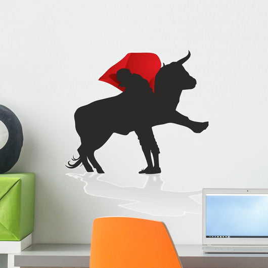 Bullfighter Wall Decal