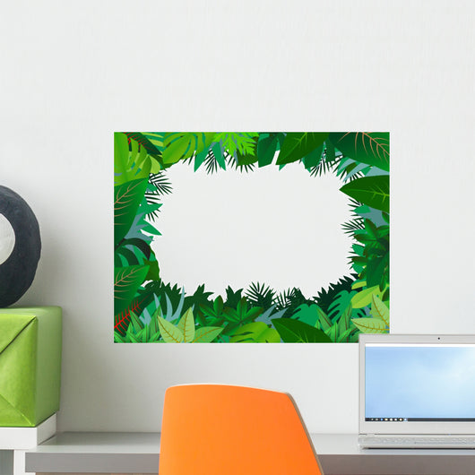 Green Leaf Wall Decal