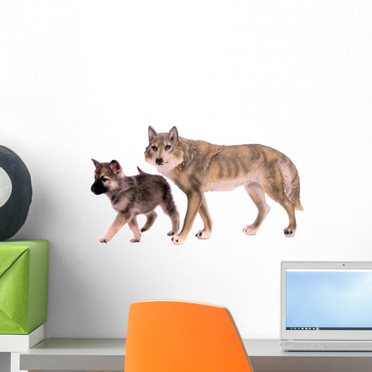 Wolf Dog Puppy Wolves Wall Decal