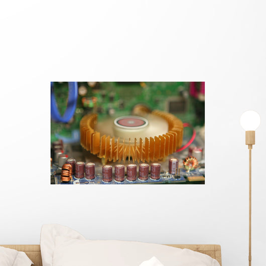 Video Card Fan Wall Decal