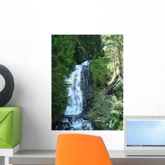 Sloped Waterfall Wall Decal