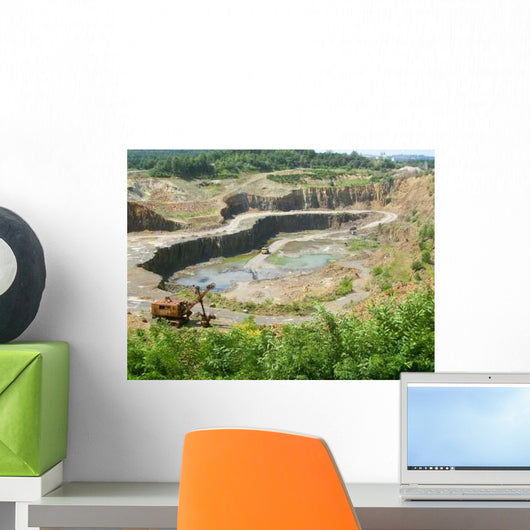 Diabase Mine Wall Decal