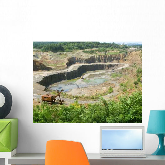 Diabase Mine Wall Decal
