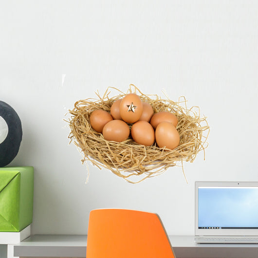Star Egg Wall Decal