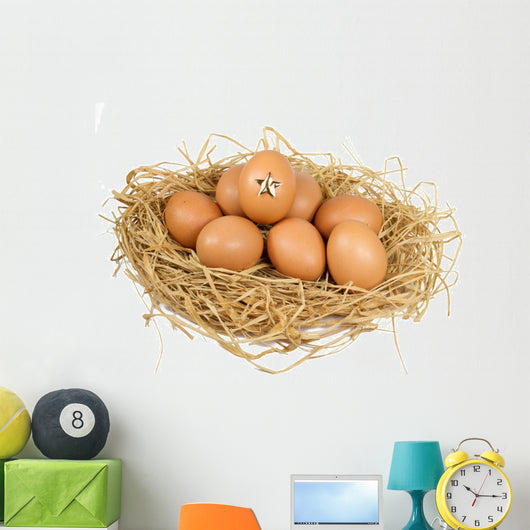 Star Egg Wall Decal