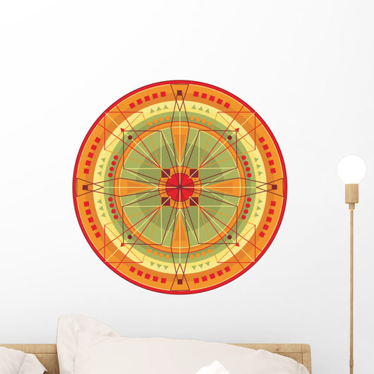 Geometric Mandala Wall Decal