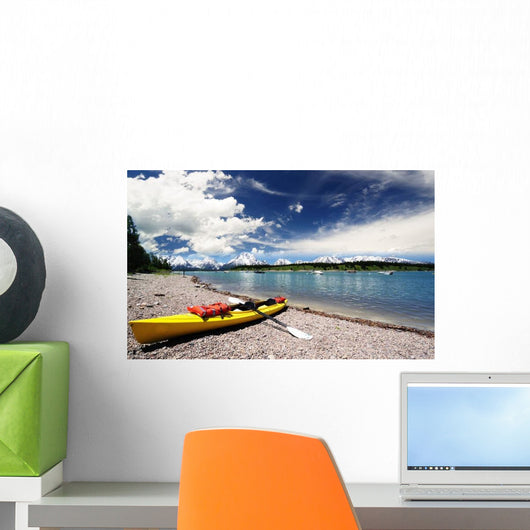 Boat Jackson Lake Wall Decal