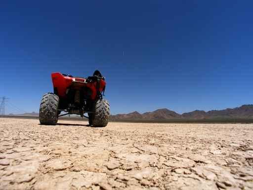 Atv Dry Lake Bed Wall Decal