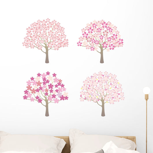 Spring Tree Set Wall Decal