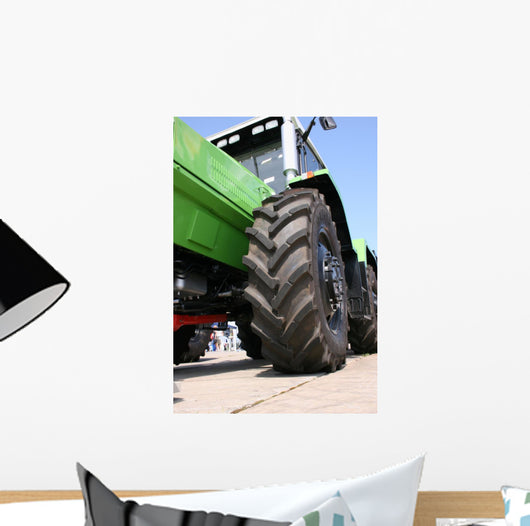 Industry Machine Tires Wall Decal