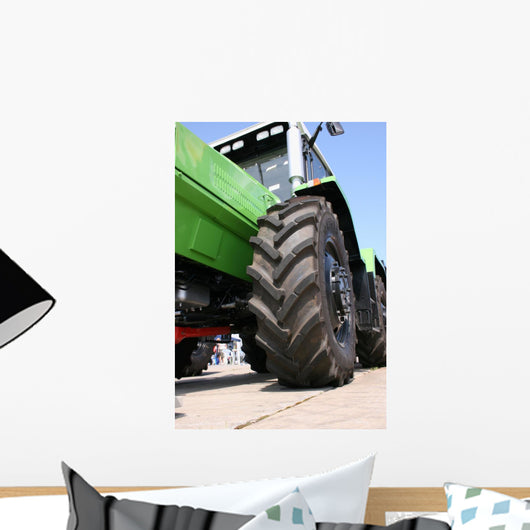 Industry Machine Tires Wall Decal