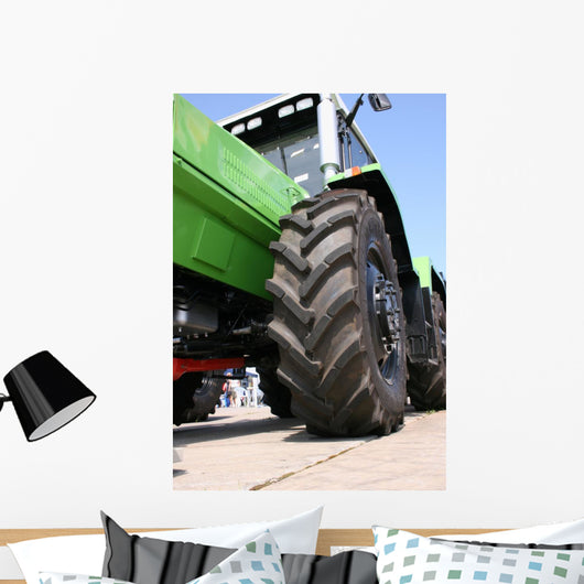 Industry Machine Tires Wall Decal