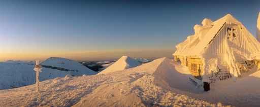 Bucegi Mountains Winter Wall Decal