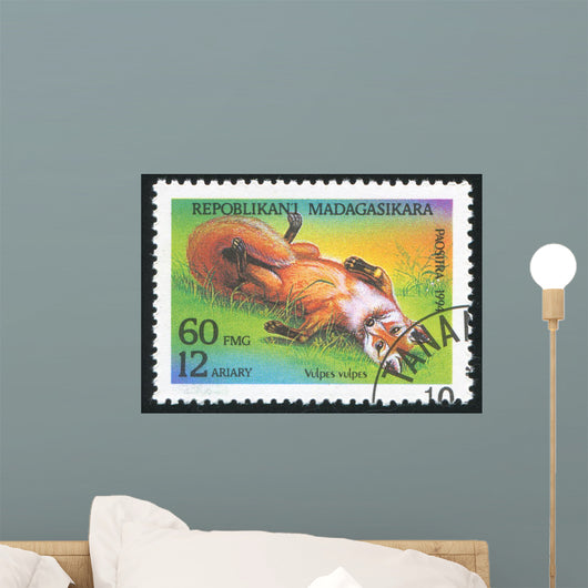 Red Fox Wall Decal