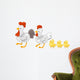 Chicken Family Set Wall Decal