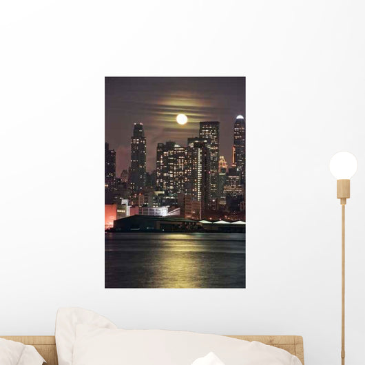 New York Night Wall Decal