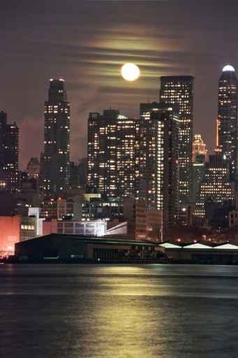 New York Night Wall Decal